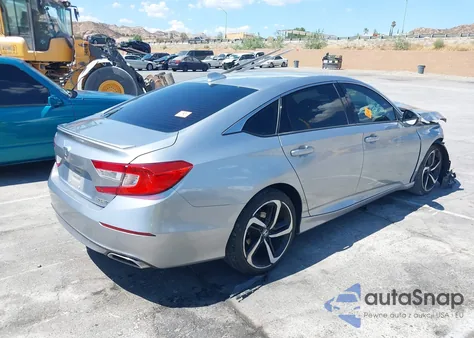 2019 Honda Accord Sport из США, поврежденный, VIN 1HGCV1F34KA023768